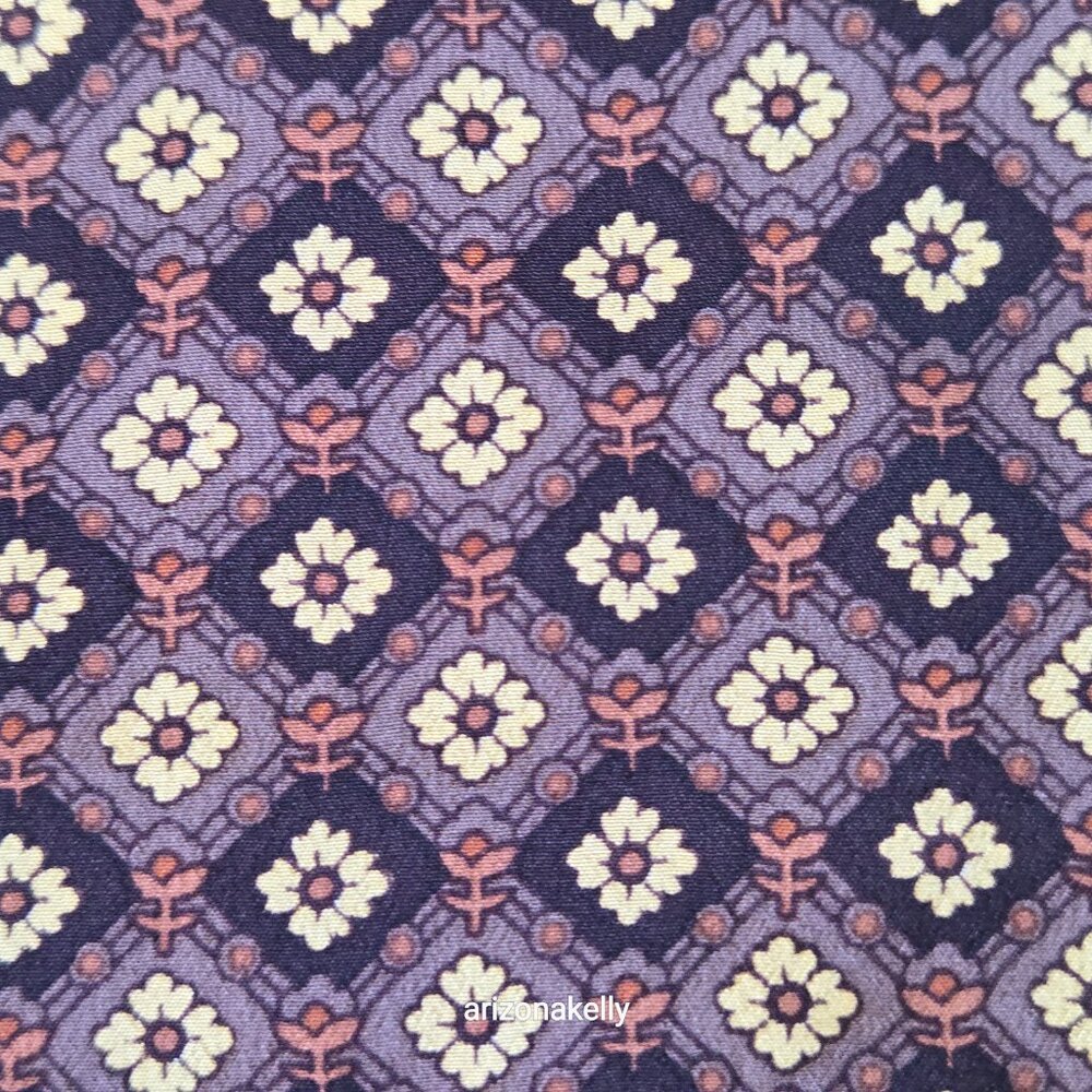 Unused Oscar de la Renta Silk Oblong Scarf Yellow Brown Flowers - Picture 11 of 15